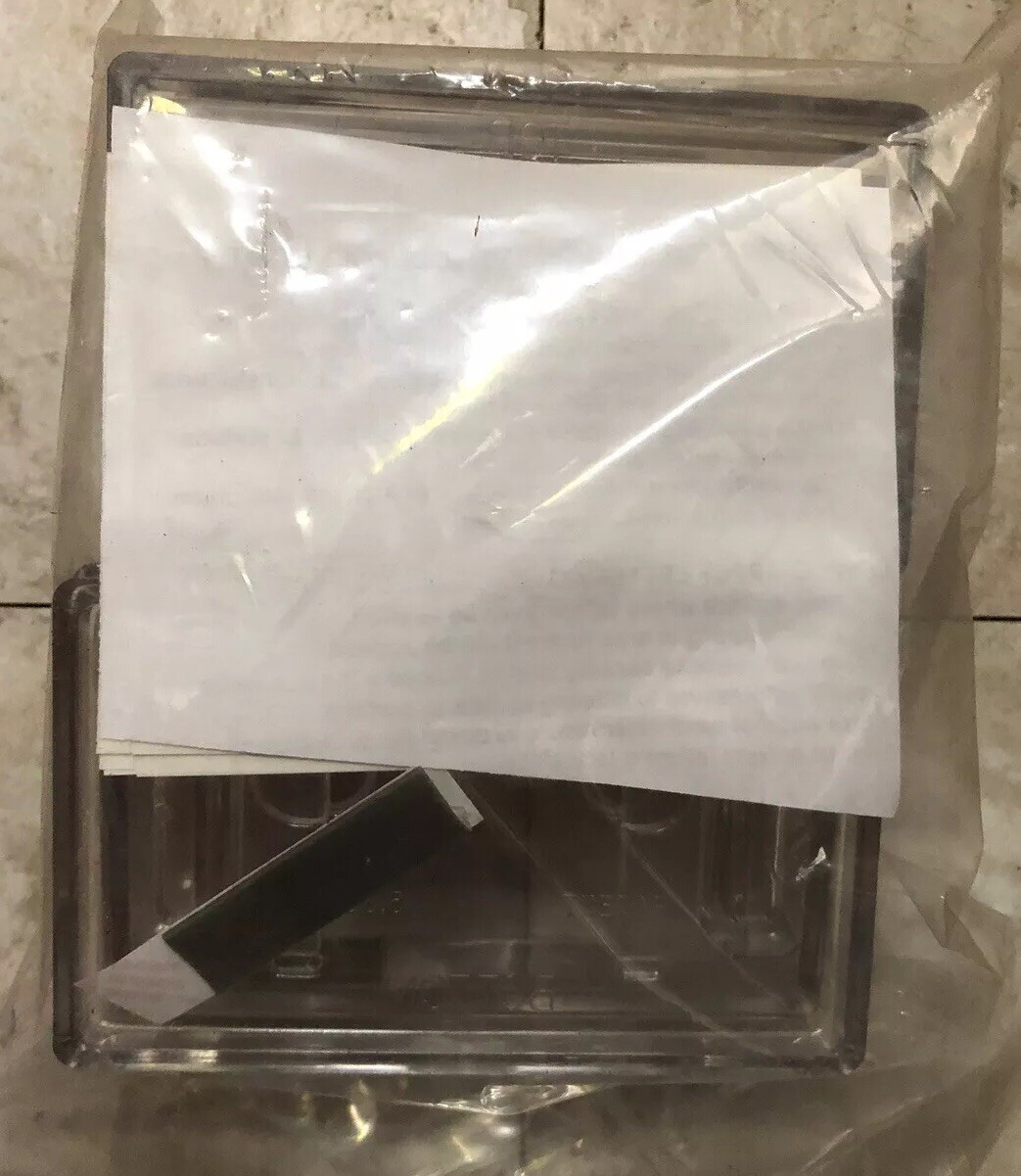 Outdoor Acrylic Business Card Holders for Vehicle Adbox Door Pack of 2