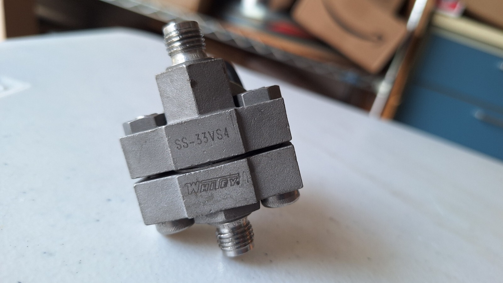 SWAGELOK WHITEY Ball Valve SS-33VS4 SS33VS4