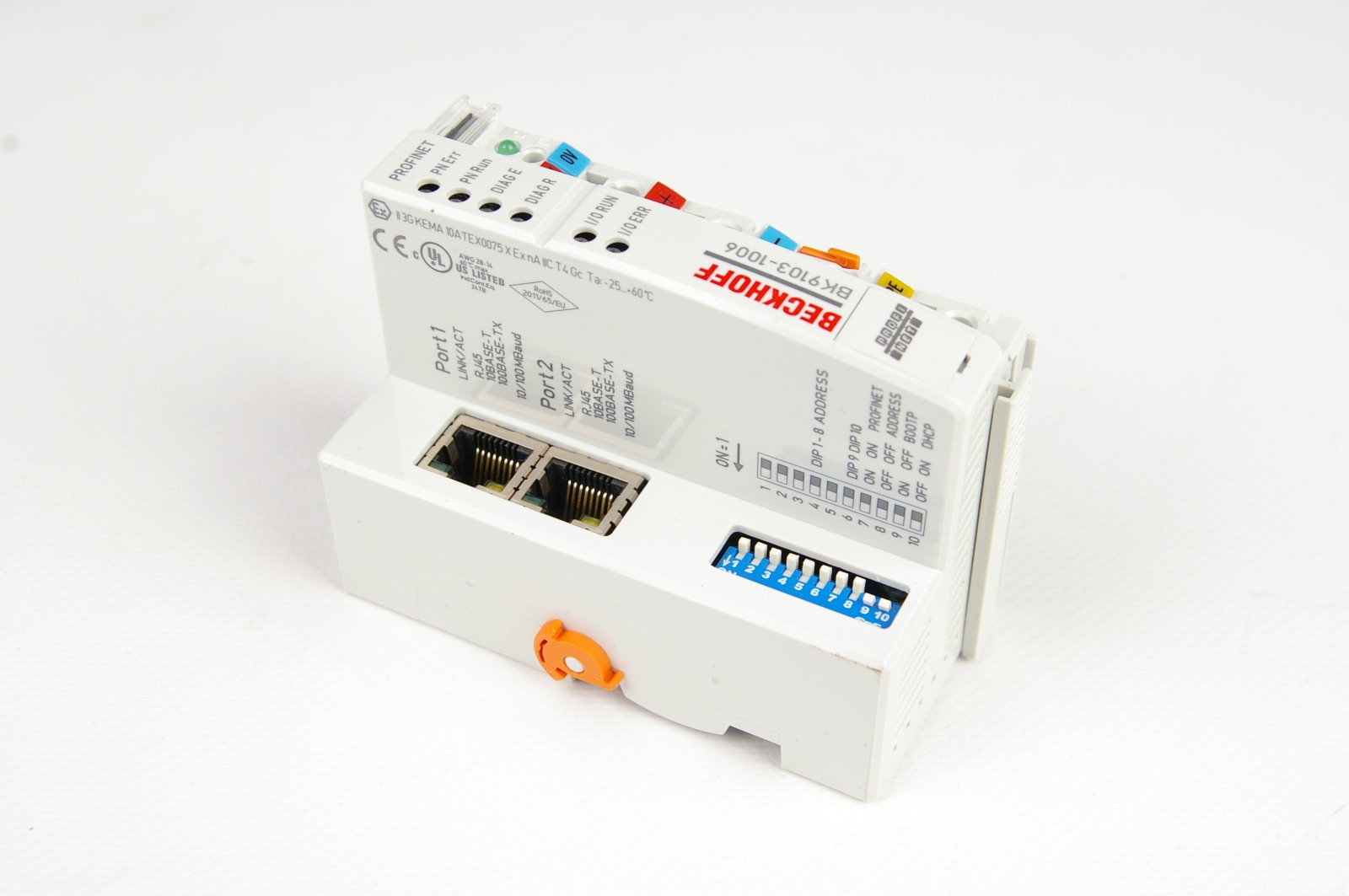 Beckhoff BK9103-1006 PROFINET RT Bus Coupler