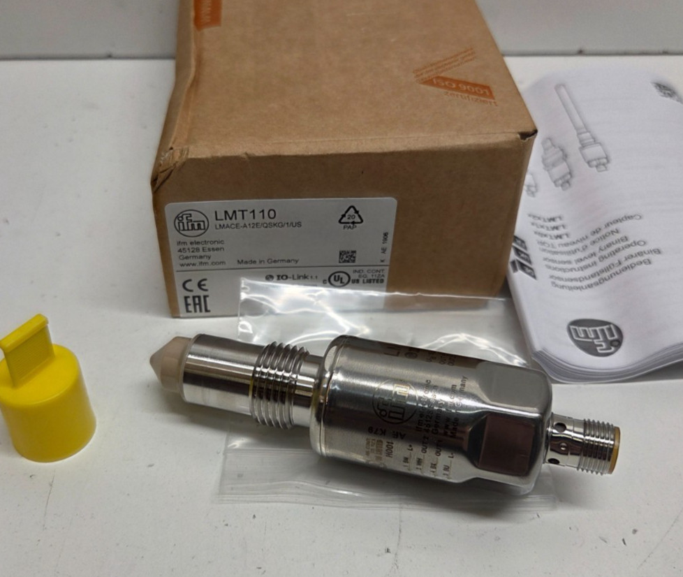 NEW IN BOX! IFM EFECTOR ELECTRONIC LEVEL SENSOR LMACE-A12E/QSKG/1/US-LMT110