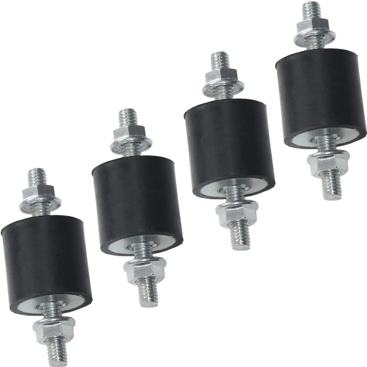 4pcs 25 X 25mm Rubber Mounts Rubber Vibration Isolator Mounts Shock Absorber | E