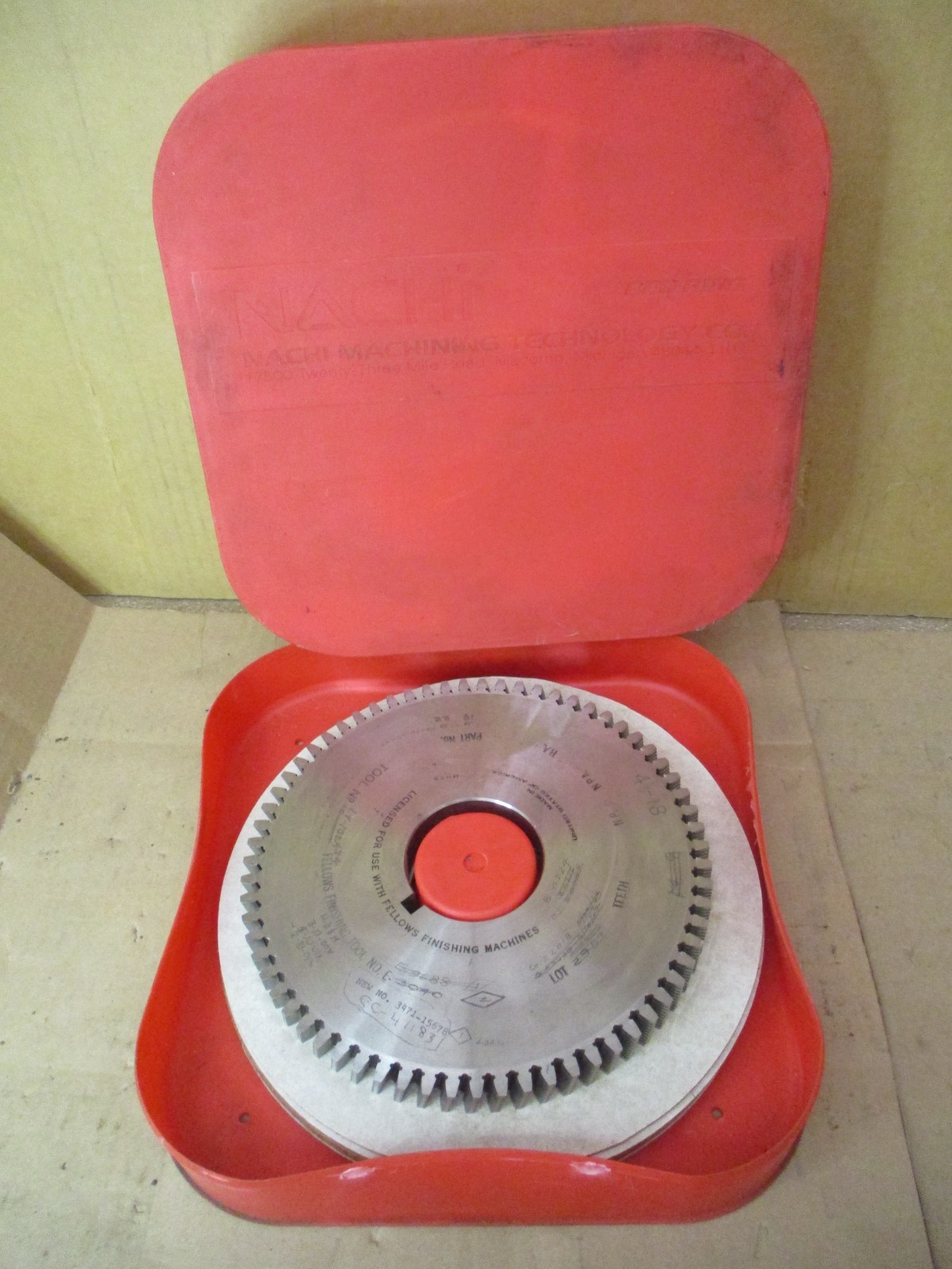 New Open Box Nachi LY-102474 NP 8 NPA 20 HA 12 DEG 67 Teeth 53540FM