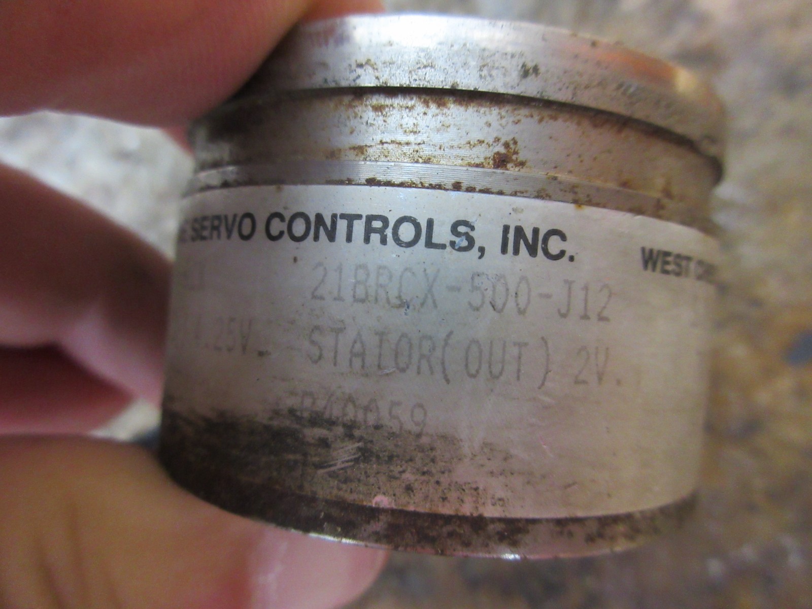 HAROWE SERVO CONTROLS ENCODER HAROSYN-RCX 21BRCX-500-J12 1-604-0001 MOTOR EACH 1