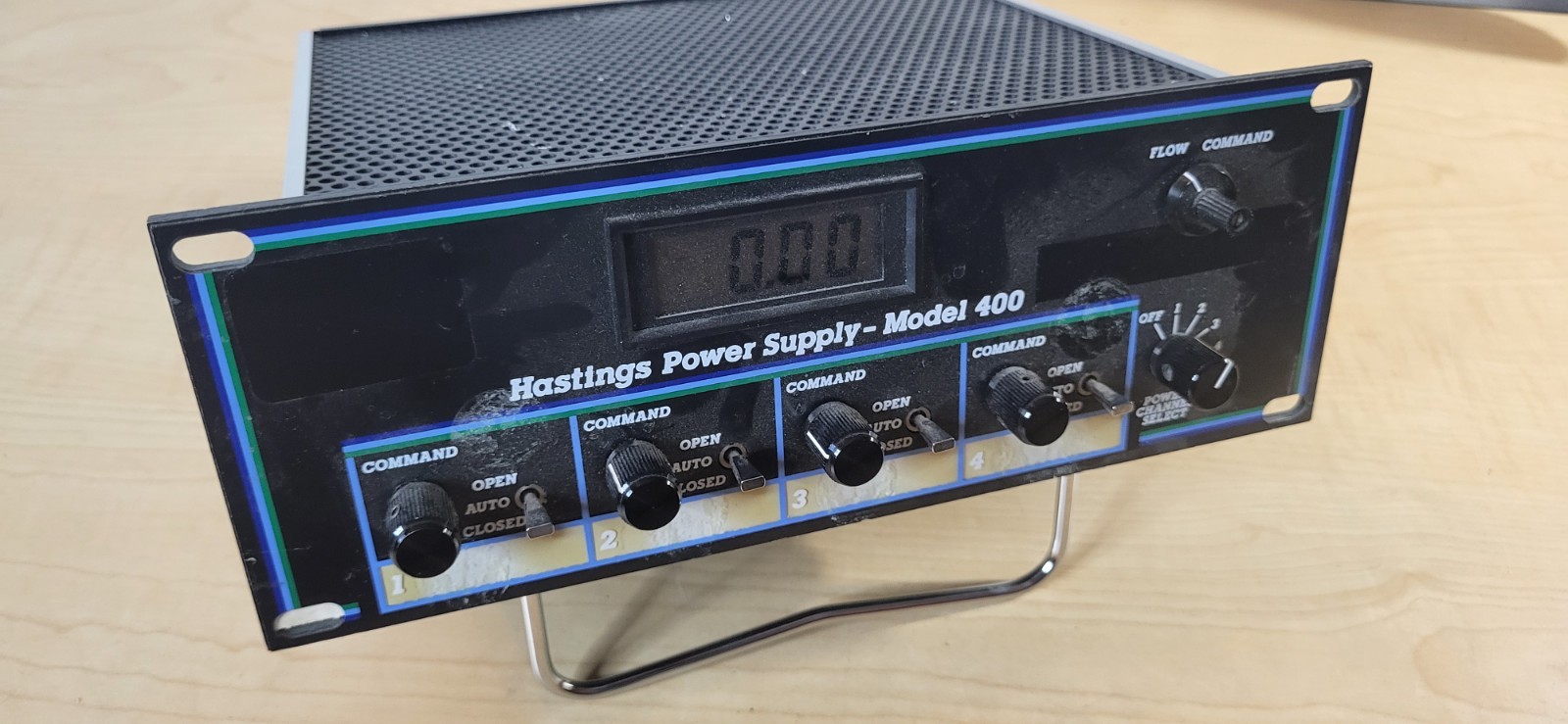Hastings Model 400 4-Channel Mass Flow Controller Power Supply Used-tested clean