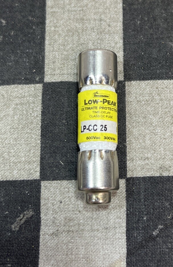 LITTELFUSE KLK-3A and LP-CC-25 and KTK-R-1/2 and KTK-R-25, LOT OF 6#W1V