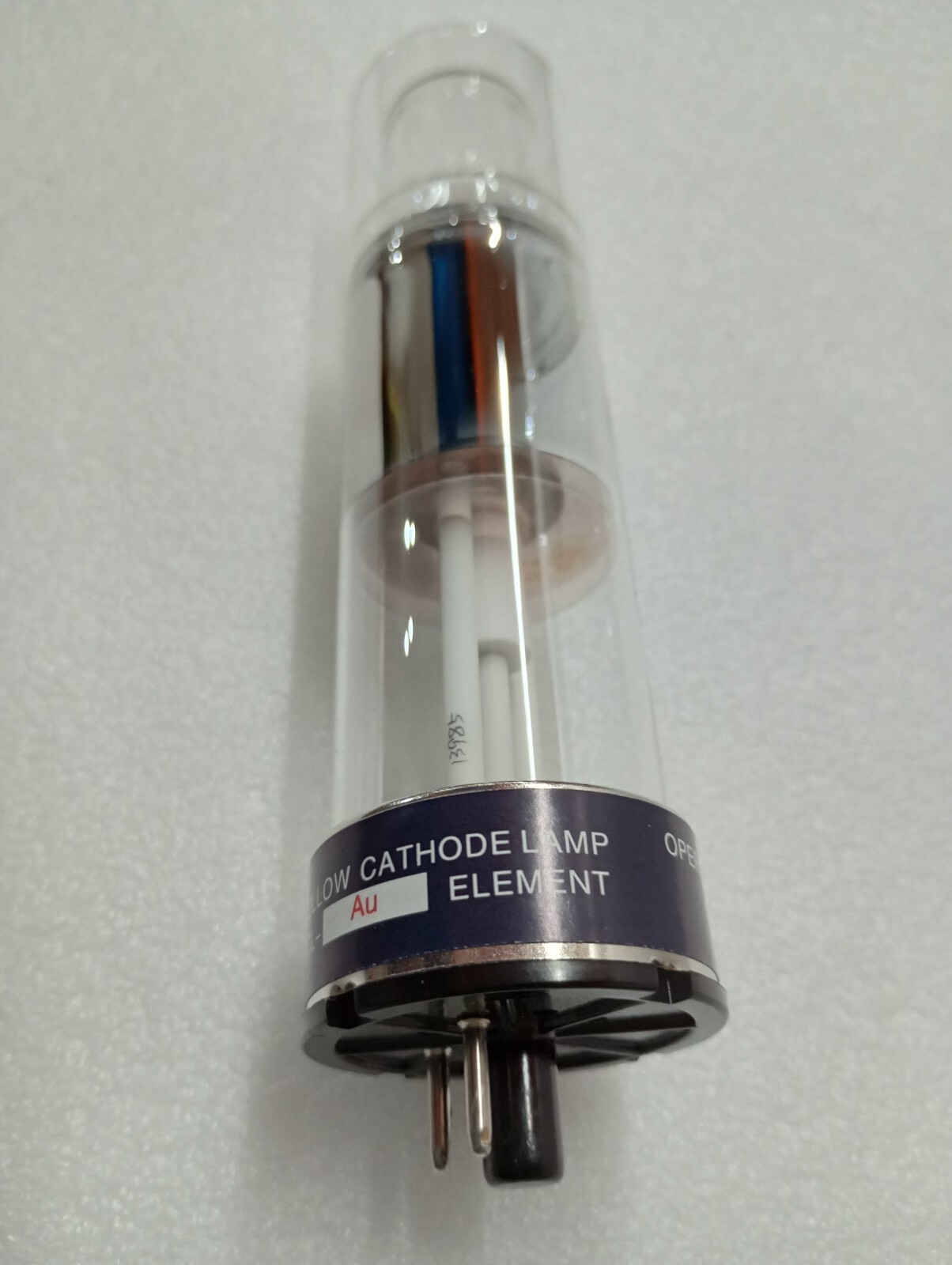 1.5″ Uncoded Standard Cathode Lamp, Gold (AU) 2 Pin, Single element