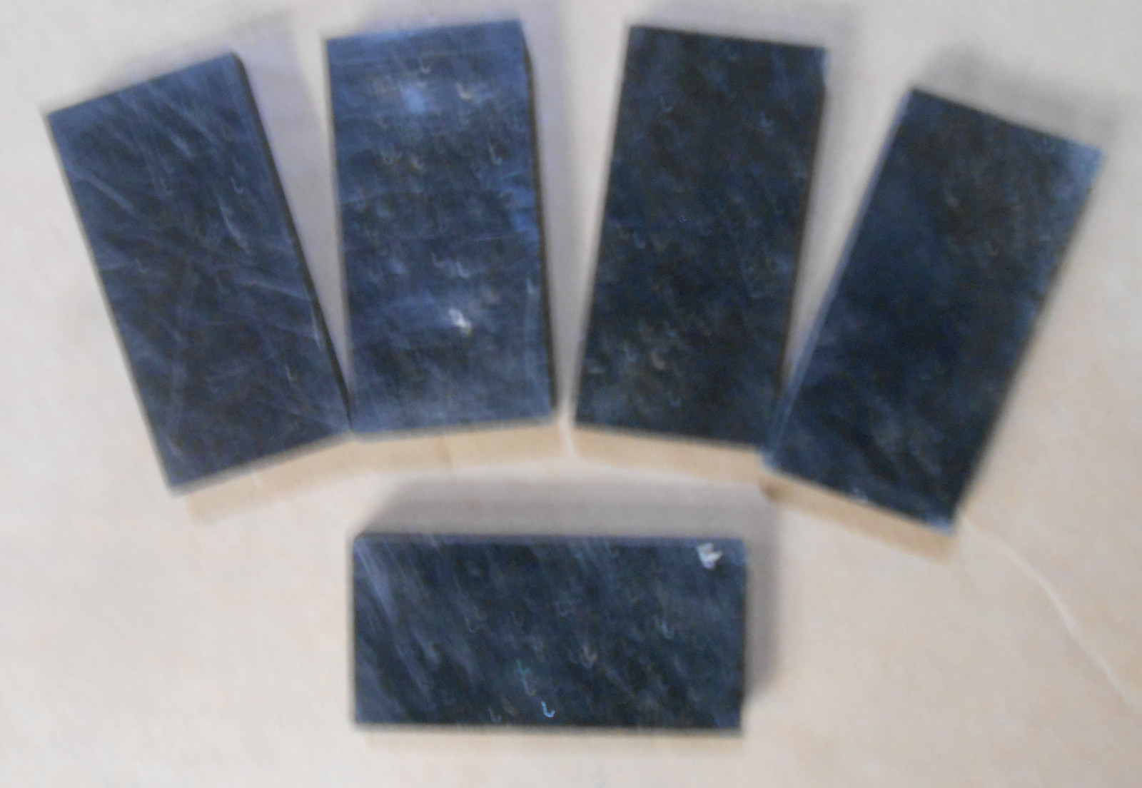 ABS Block 1-1/4″W X 2-7/16″L X 1/4″T (Qty-5) (Gar)