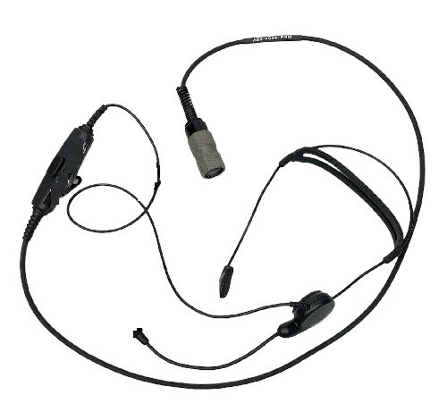 Harris RF-5961-HS005 152 & 152A Headset Headphones W/PTT 6 PIN Recon DEVGRU SEAL