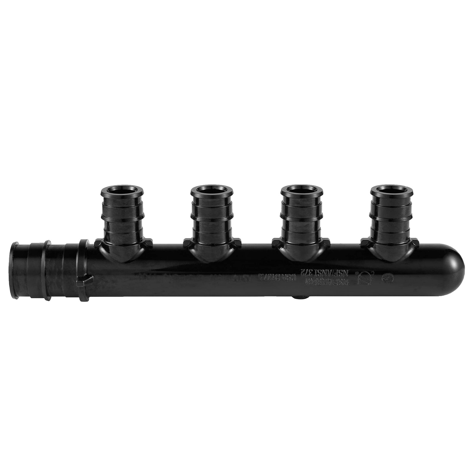 2 PCS 4 Outlets PexA Expansion Poly PPSU Closed Manifold 3/4 Trunk 1/2 Port