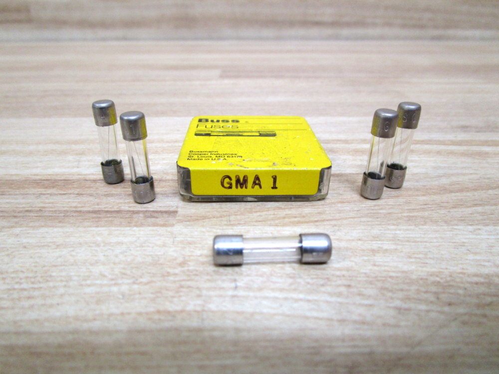 Buss GMA-1 Bussmann Fuse Cross Ref 1CJ34 Fine Wire Element (Pack of 10)