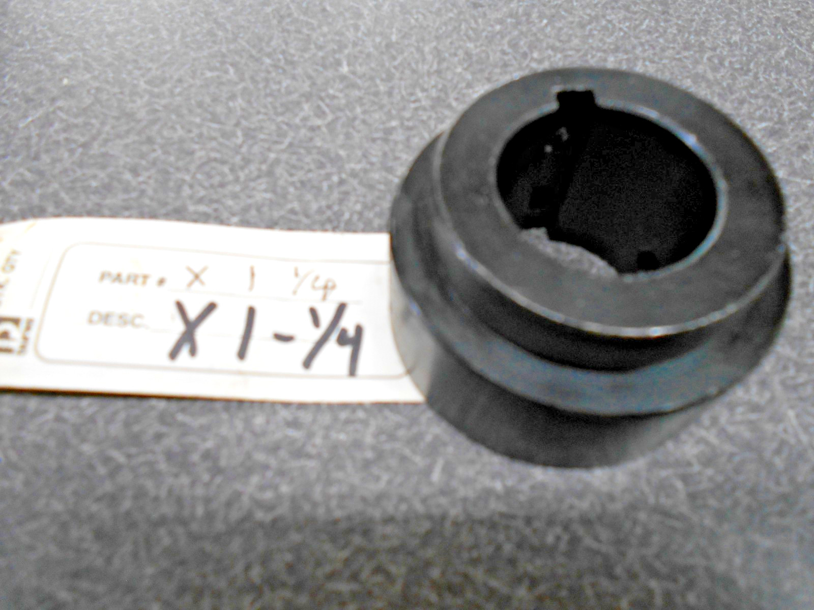 Weld-On Hub, Series X 1-1/4. Round Bore. Burns/Tisco. NOS! X1-1/4