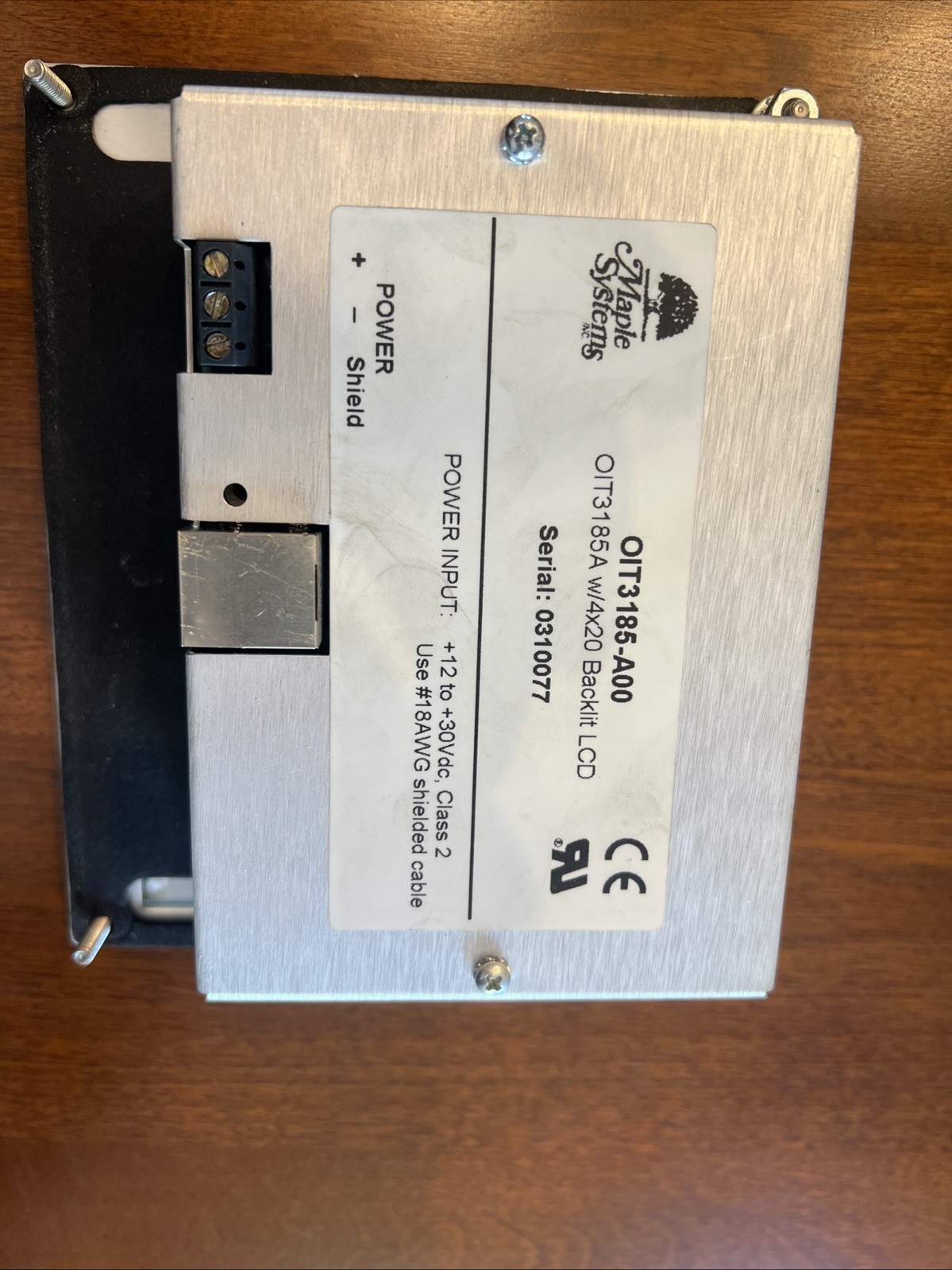 MAPLE SYSTEMS OIT3185-A00 / OIT3185A00 (USED)