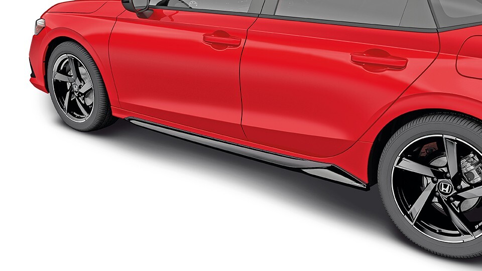 NEW 2022-2024 GENUINE HONDA CIVIC 4DR HPD SIDE UNDERBODY SPOILER [08F04-T20-100]