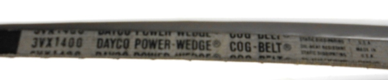 DAYCO POWER WEDGE V-BELT, 3VX1400, COG BELT, 140″ CIRC.