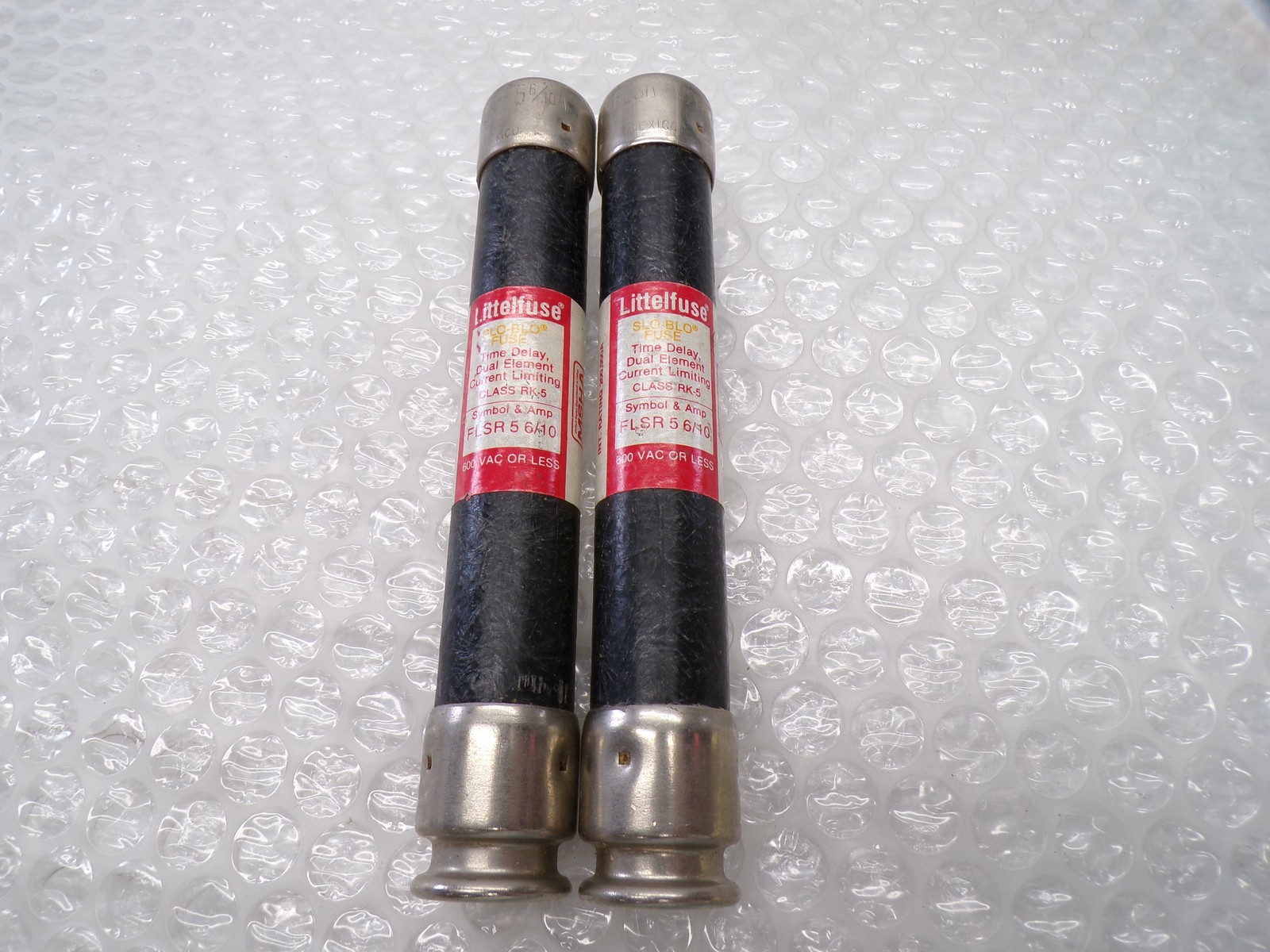 LITTELFUSE FLSR-5-6/10 FUSE LOT OF 2 NSNP