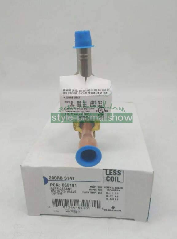 One Emerson 200RB 3T4T Solenoid Valve Fast delivery 200RB3T4T New