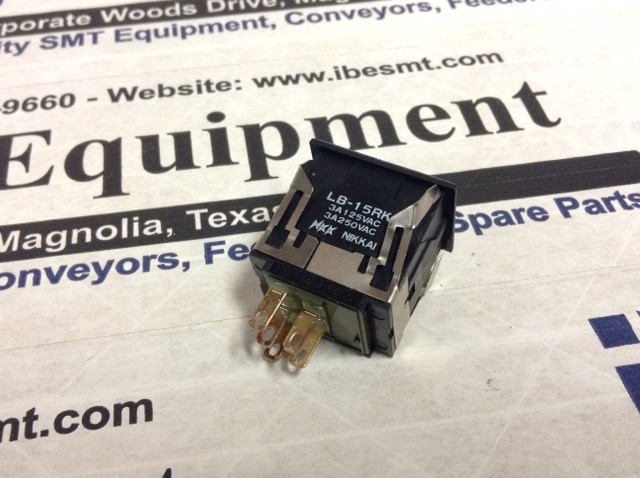 Nikkai Illuminated Push Button Switch – LB-15RK w/Warranty