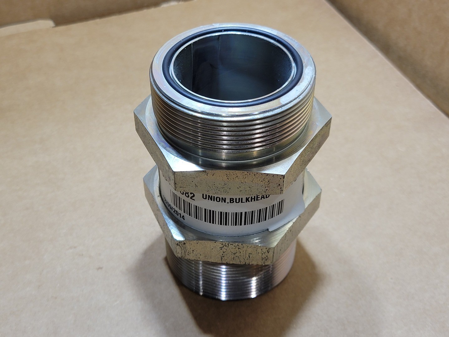 SURPLUS NEW 2014 EPIROC 2658481682 Bulkhead Union – Heavy Machinery