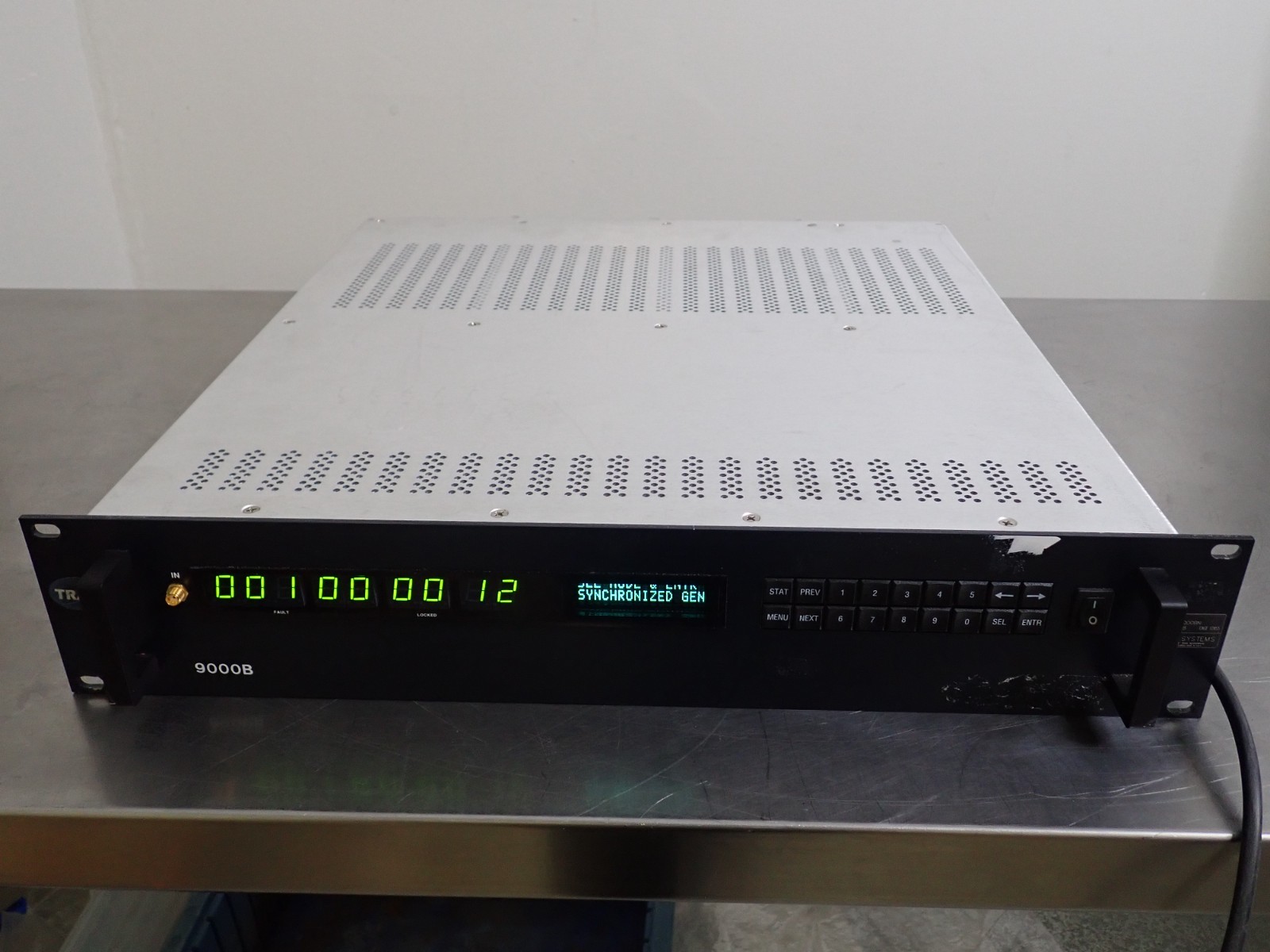 Trak Systems 9000B 9000BN Timing Mainframe Chassis