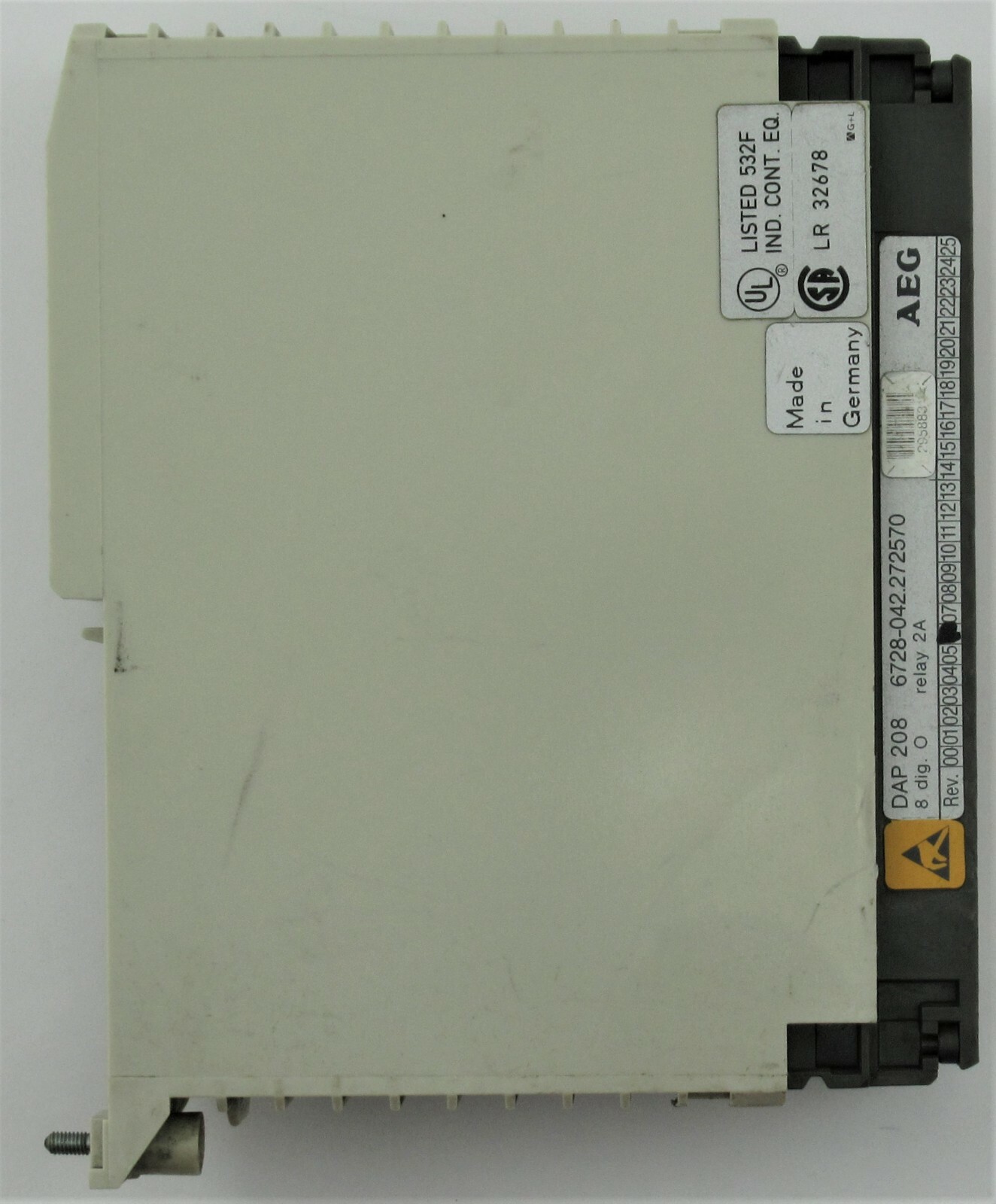 Schneider AEG DAP-208 / AS-BDAP-208 24VDC/230VAC 8 POINT 2A OUTPUT RELAY