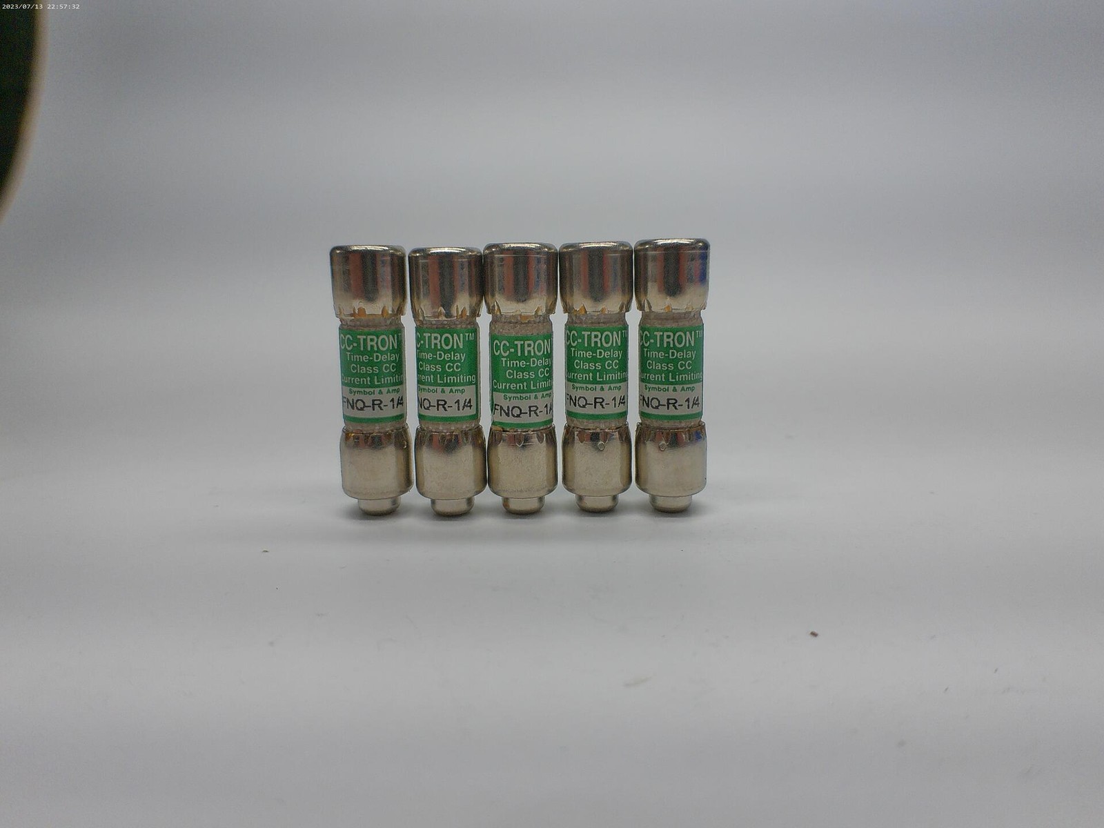 CC-TRON FNQ-R-1/4 FUSE LOT OF 5 NSNP