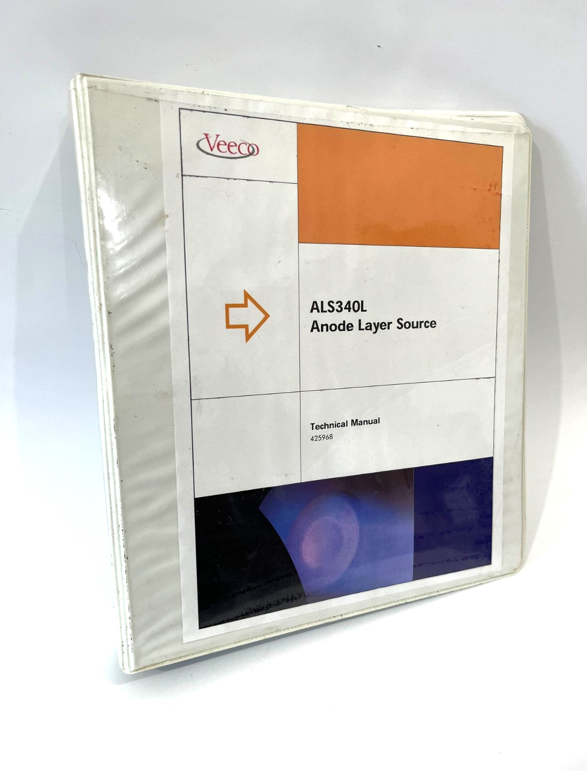 Veeco ALS340L Anode Layer Source ion gun 300mm linear DC