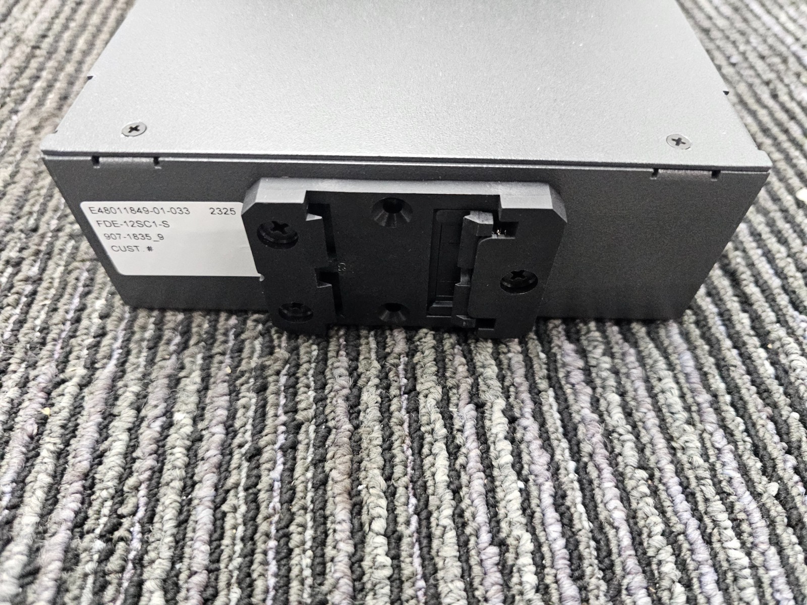 AFL FDE-12SC1-S Mini DIN Rail Mount – 12F SM SC 55mm