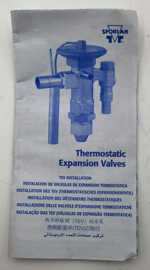 SPORLAN ERZE-4-GA THERMOSTATIC EXPANSION VALVE