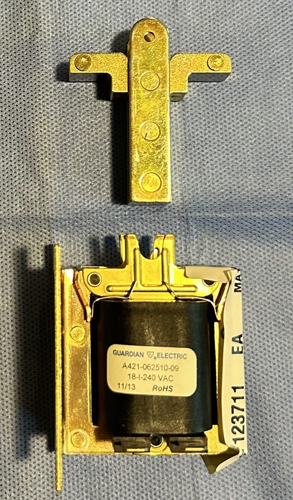Guardian Electric Solenoid Actuator A421-062510-09 240 VAC