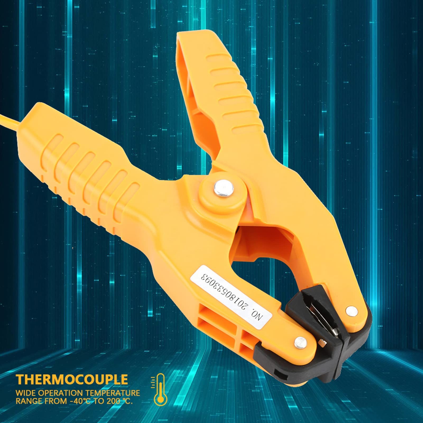 Qiilu Pipe Clamp Yellow Ht 05 K Size: 13.5*8cm / 5.31*3.15in,