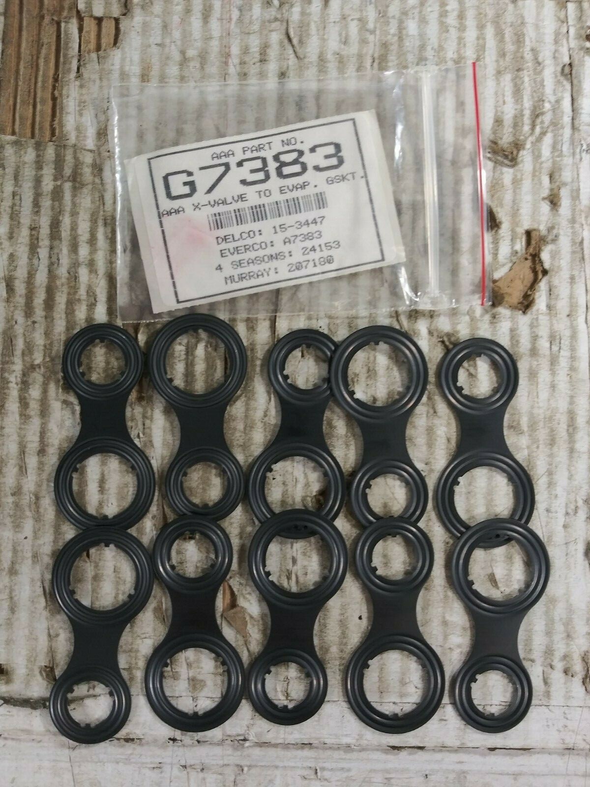 10 NEW AAA G7383 A/C COMPRESSOR GASKETS NIP ***MAKE OFFER***