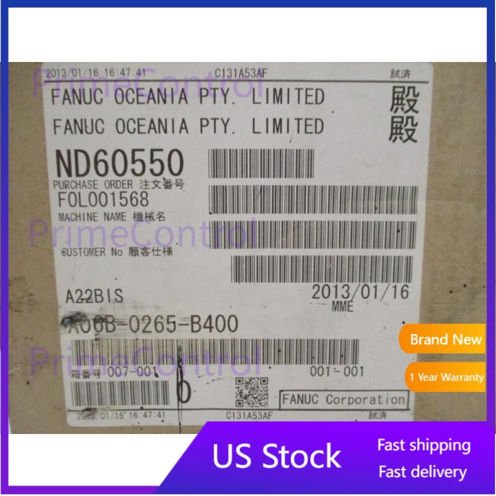 NEW FANUC A06B-0265-B400 A06B0265B400 AC SERVO-MOTOR
