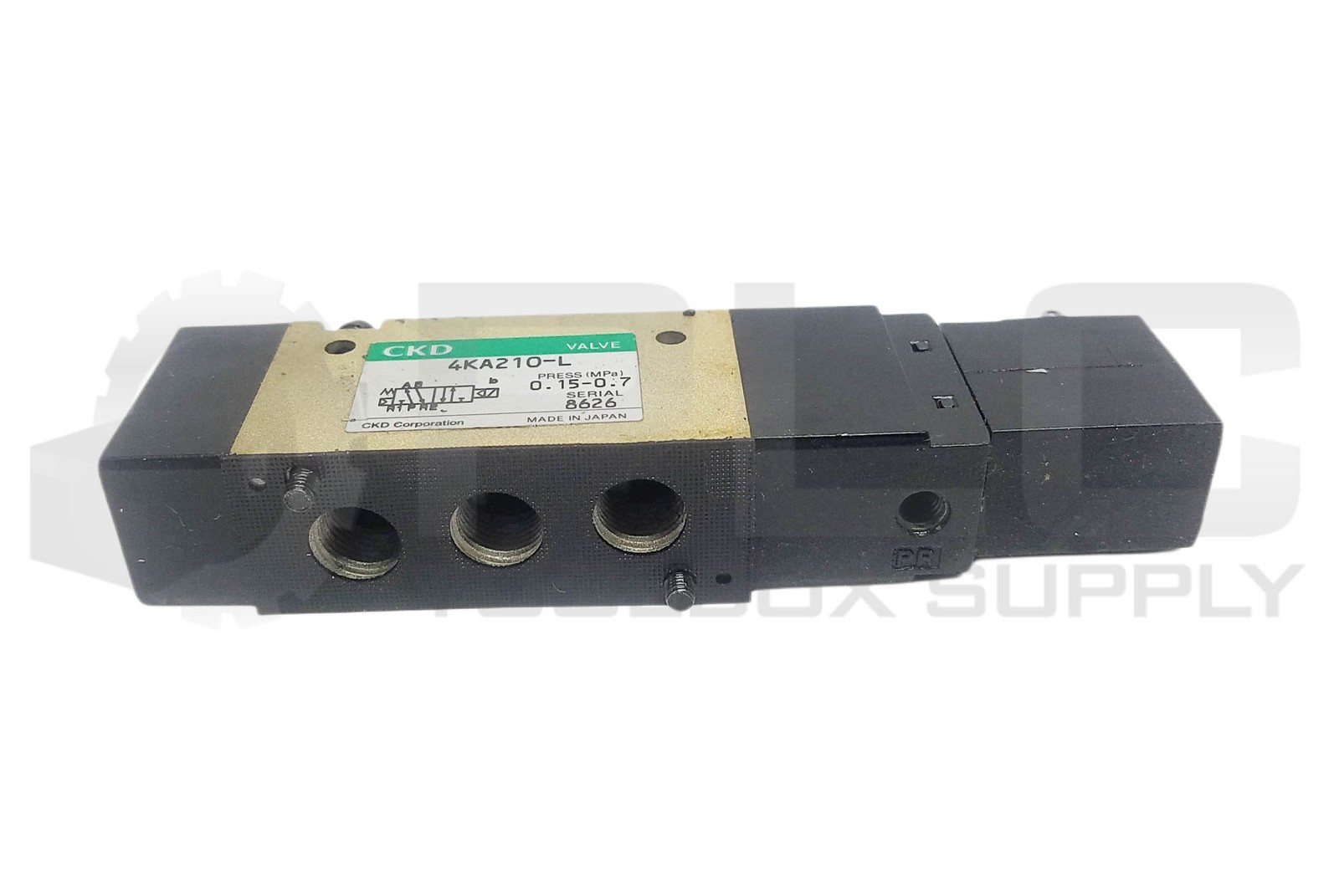 CKD 4KA210-L SOLENOID VALVE w/ AC100V 110V60hz 8528 COIL