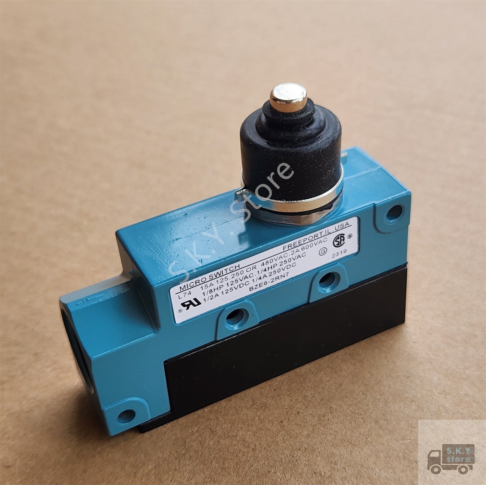 1 x NEW MICROSWITCH BZE6-2RN7 LIMIT SWITCH, for HONEYWELL BZE6 Series Switch