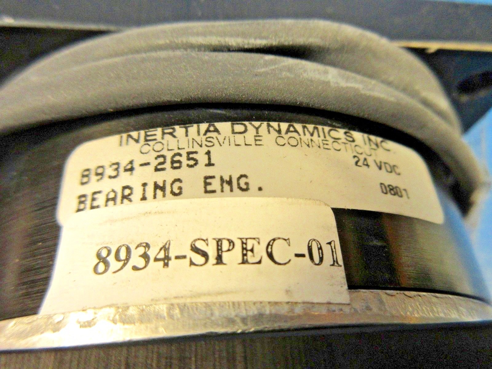 Inertia Dynamics 8934-2651 Bearing Engine, 24 VDC