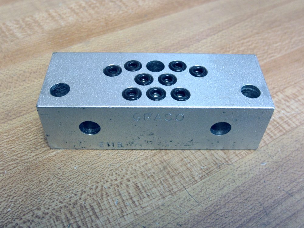Graco Trabon Lubriquip E11B Divider Block