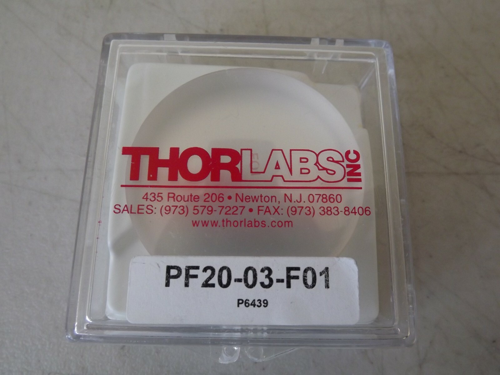 THORLABS PF20-03-F01 2″ UV ENHANCED MIRROR