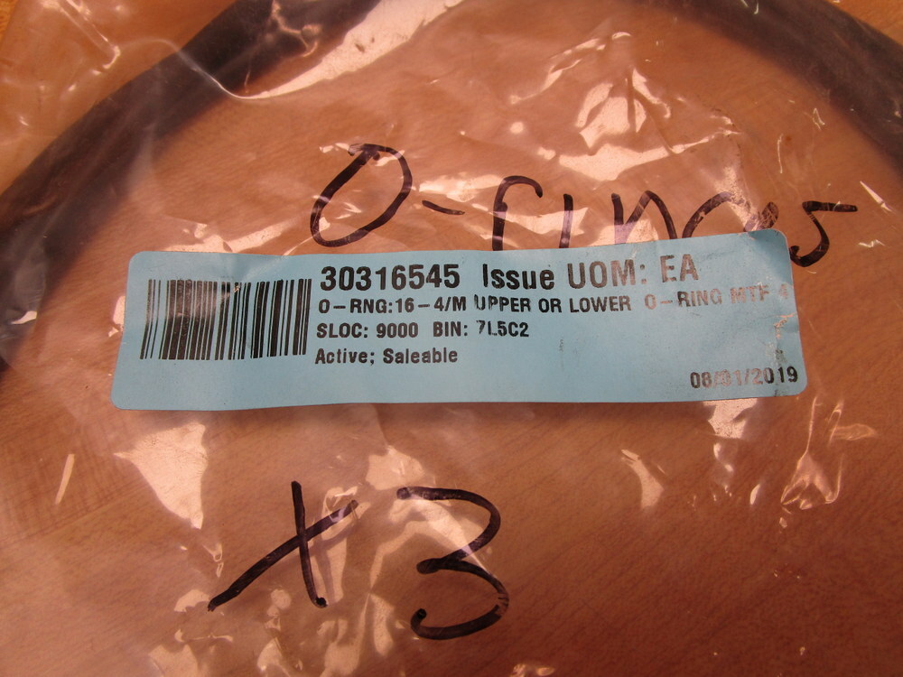 Part 16-4/M O-Ring 164M (Pack of 3)