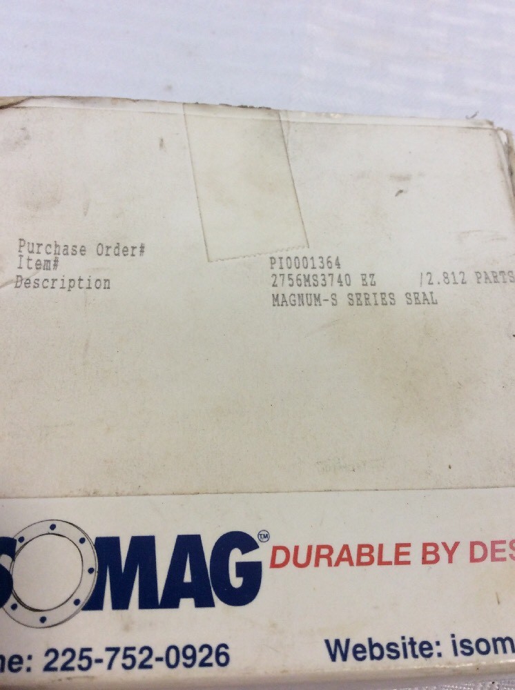 ISOMAG 2756MS3740 EZ MAGNUM-S SERIES SEAL