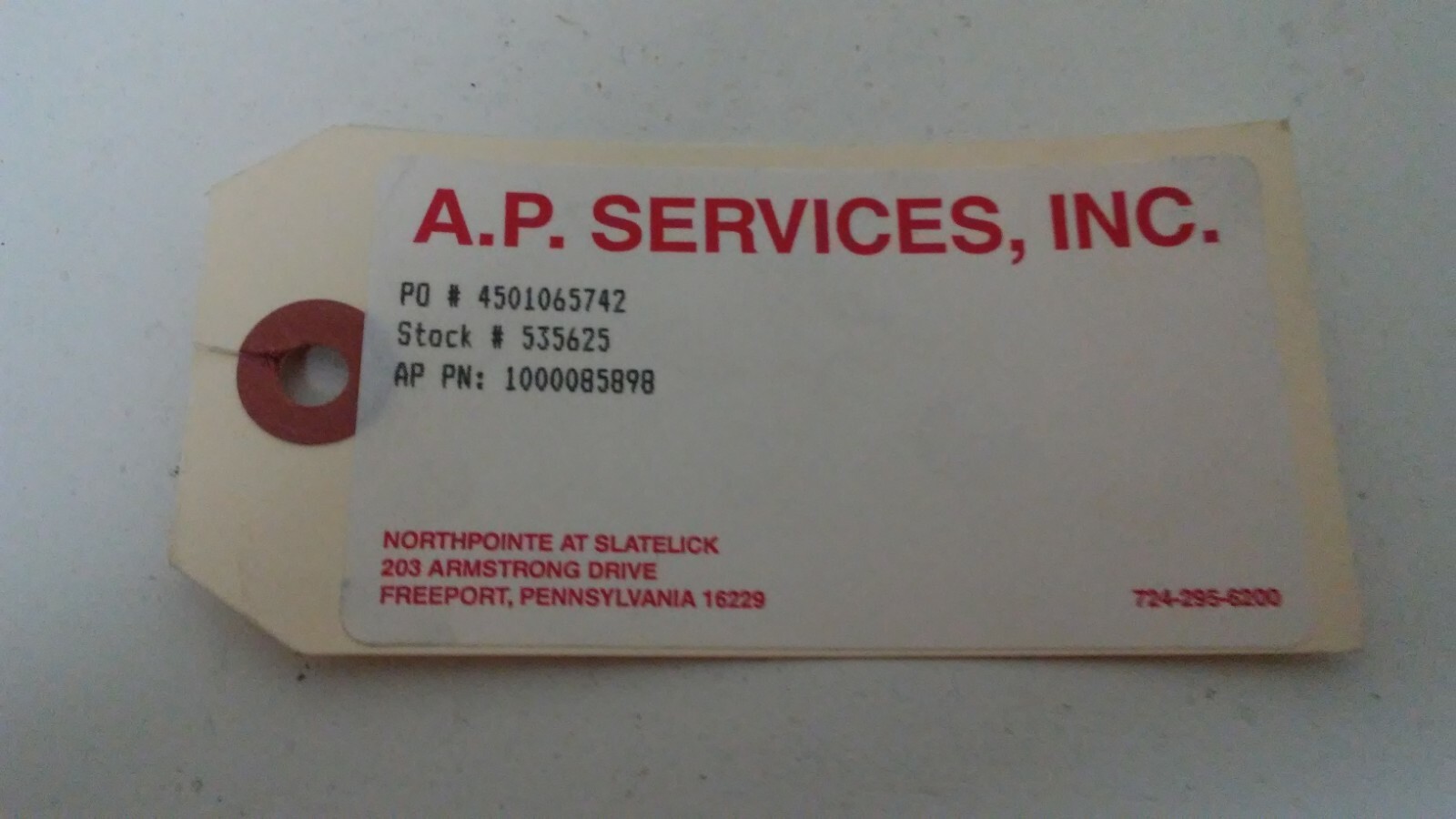 QTY 6 NEW OLD STOCK! A.P. SERVICES 8.125″IDX8.52″ODX.156″WD O-RINGS 1000085898