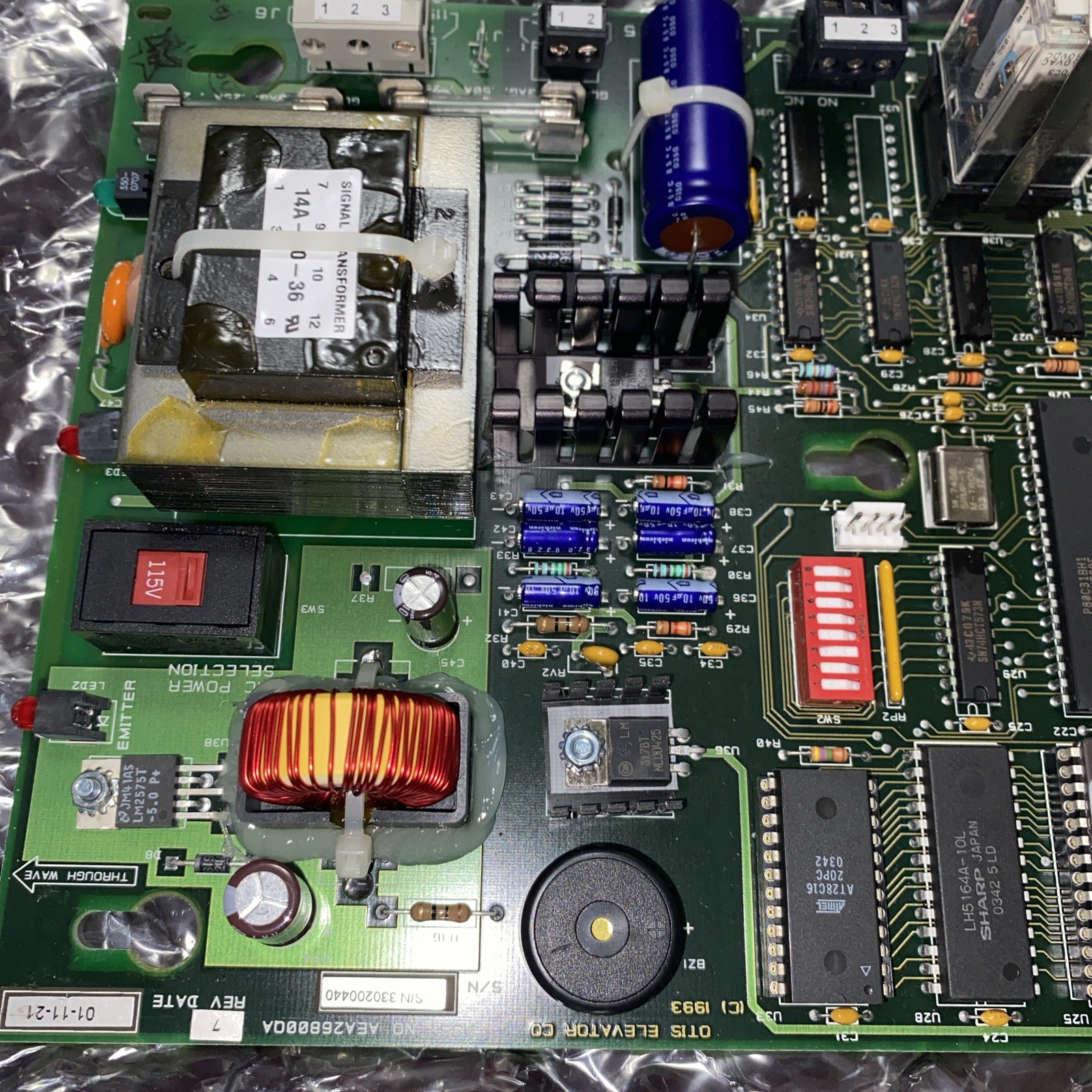 Elevator panel Otis Elevator Assembly No. ADA26800QA7
