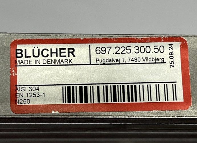 Blucher/ Watts 19-5/8″ x 11-5/8″ SS Trench Drain Grate 697.225.300.50/ BTG-XXL12