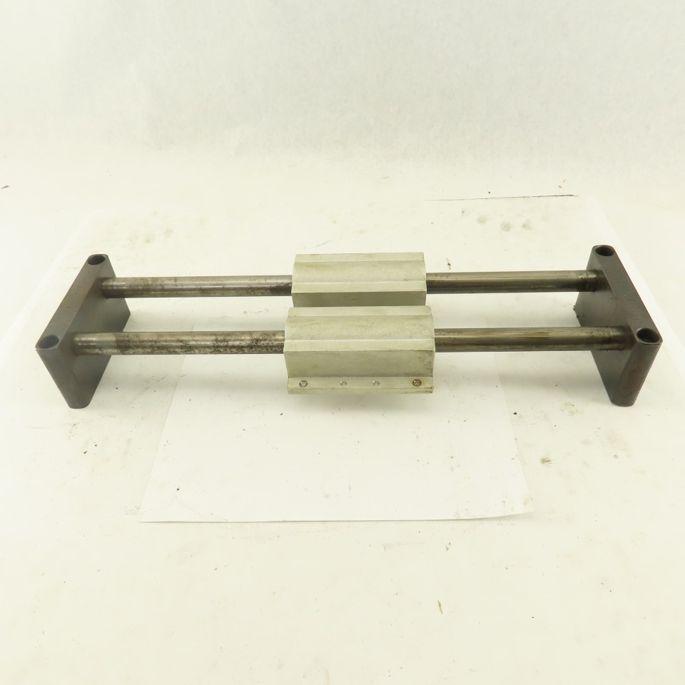 3/4″ Tandem Rail Linear Ball Bearing Assembly 10-1/4″ Travel 18-1/2″ OAL