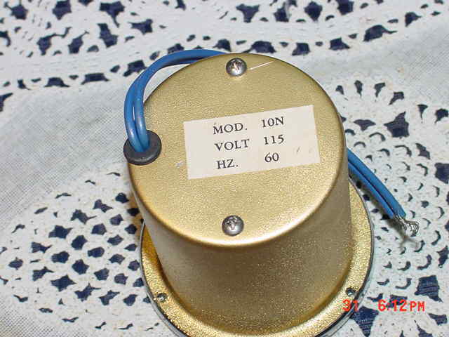 Meylan 10N Hour Meter, Six (6) Digit, Elapsed Time Indicator, 2 5/8 Inch Face