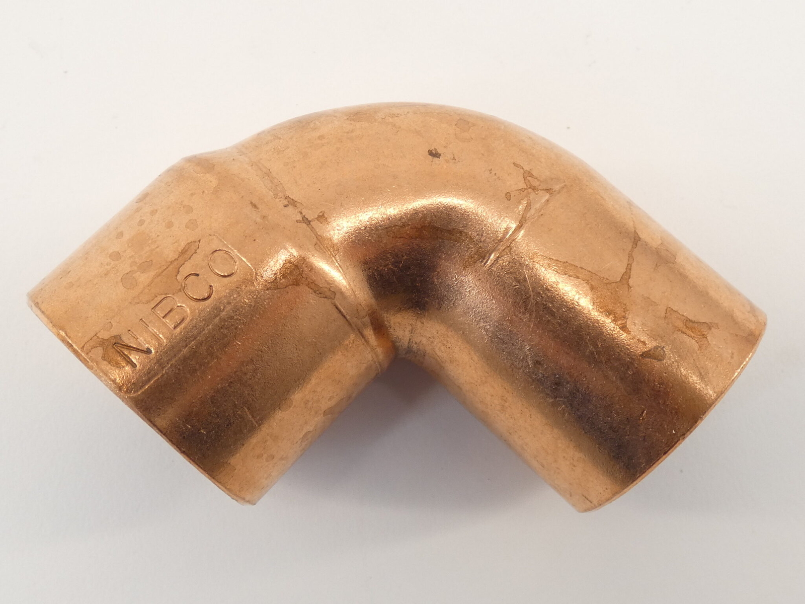 *Lot of 3* Nibco Copper 90-Degree Elbow Fitting, 1-1/2″ x 1-5/8″ – NEW Surplus!