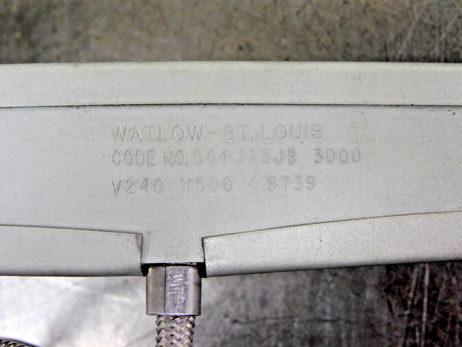Watlow – S01J15JB-3000 Heating Element Strip Heater 240V 500W Lot of Six (6)