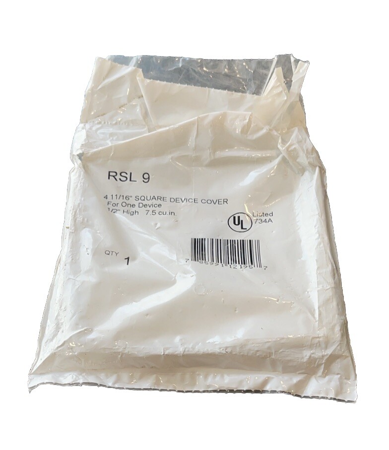 Thomas And Betts RSL-9 RSL9 RSL 9 Toggle Switch Cover (Pack of 2)