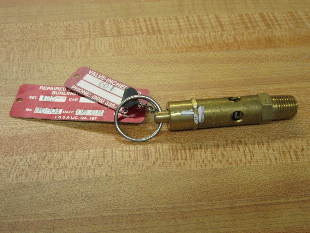 Kingston CRN0G31441.C Relief Valve 125 PSIG, 122 SCFM