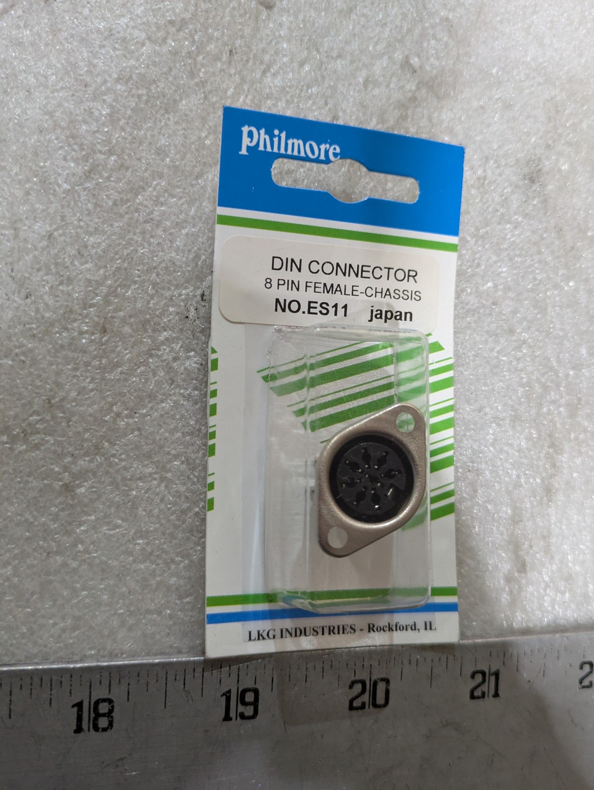 Philmore ES11 8-Pin DIN Female Chassis Mount Connector Industrial Audio 5/order