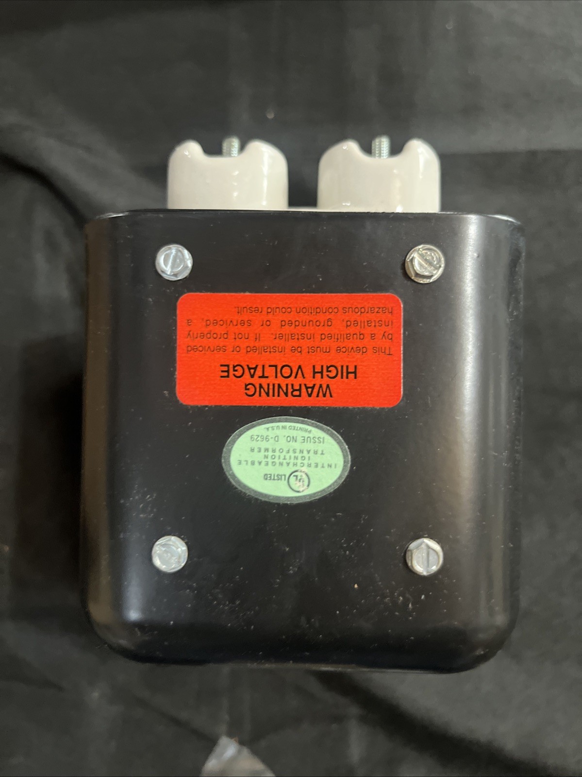 Sid Harvey’s T17-N Ignition Transformer – New